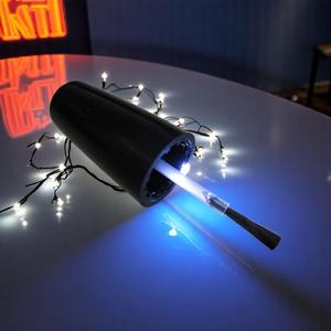 Tapa de esmalte de uñas de plástico con cepillo de nailon con luz LED Color personalizable para botellas - Product Image 2