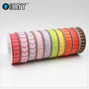 Custom Printed Fold Elastic Ribbon For Hair Tie Wholesale