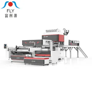 FULL AUTOMATIC HIGH QUALITY MODEL LLDPE STRETCH FILM MACHINE FOUR AXIS WINDING LLDPE WRAPPING LLDPE CLING FILM MACHINE
