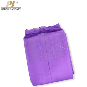 OEM monouso medical hospital campione gratuito unisex donne viola super assorbente ispessimento produttore di pannolini per adulti - Product Image 3