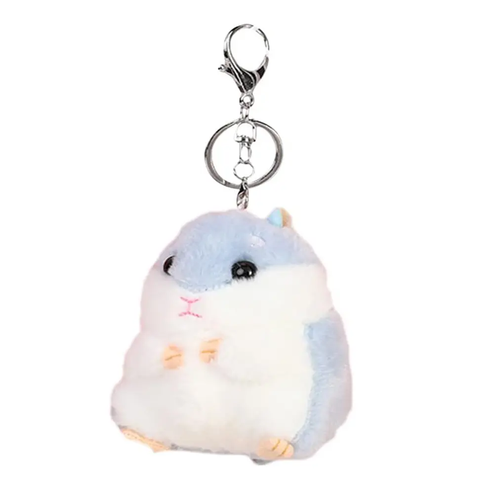 Schattige Knuffeldier Tas Rugzak Hanger Sleutelhanger Accessoires Trieste Hamster Speelgoed Sleutelhanger Voor Kerstcadeaus