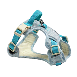 Adjustable Polyester Pet Harness Vest for <b>Small</b> Large Dogs Reflective Soft Padded <b>Chest</b> Lead for Outdoor Walks Sporty Fashion - Product Image 1