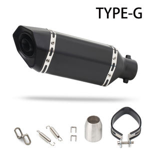 51mm universel <span class=keywords><strong>moto</strong></span> tuyau d'échappement modifié AK silencieux tuyau 300mm échappement <span class=keywords><strong>Moto</strong></span> pour NINJA400 R3 XJ6 MT07 300mm - Product Image 6