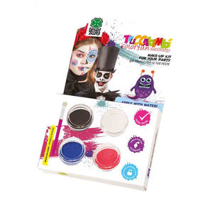 Kit de maquillage à l'eau avec pinceau en forme de crâne - Product Image 1