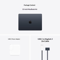 MacBook Air 13 pouces M4 d'Apple, 16/24 Go de RAM, 256/512 Go de SSD (ProRes Accéléré), Conception graphique, Création IA, Fonctionnement fluide