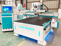 Machine de marquage, gravure et sablage au laser à fibre grand format pour miroirs de salle de bain en verre à mise au point dynamique