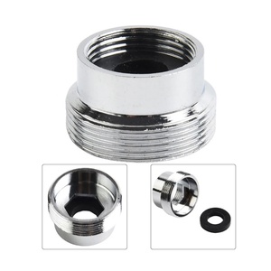 อะแดปเตอร์ข้อต่อก๊อกน้ำแบบเกลียวละเอียด NPT สำหรับอ่างล้างจานในครัว ป้องกันการรั่วไหลของน้ำ ใช้แทนอะไหล่ก๊อกน้ำที่ถอดออกได้ - Product Image 2
