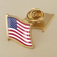 Épingle à Revers Personnalisée en Émail Dur avec Logo et Drapeau de Pays, Broche de Fabricant à Prix Raisonnable