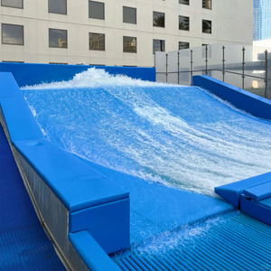Simulateur de surf commercial d'intérieur à débit fixe pour parcs aquatiques et clubs de surf - Product Image 6