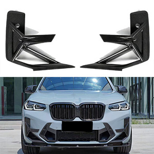Para <span class=keywords><strong>BMW</strong></span> X3M X4M F97 F98, Fibra de Carbono Seca, Alerón Delantero Pequeño, Alerón Trasero, Faldones Laterales, Alerón Trasero, Rejilla, <span class=keywords><strong>Espejo</strong></span> Retrovisor - Product Image 2
