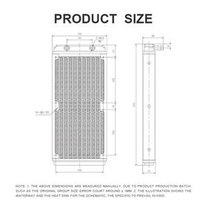 Radiateur de <span class=keywords><strong>refroidissement</strong></span> par eau pour processeur Socooler 240S-8 240 mm en aluminium avec roulement à billes pour boîtier d'ordinateur - Product Image 6