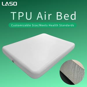 LASO TPU Airbed avec pompe électrique détachable <span class=keywords><strong>Gonflable</strong></span> à gonflage rapide Coussin <span class=keywords><strong>gonflable</strong></span> Tissus à double paroi <span class=keywords><strong>Matelas</strong></span> pneumatique pour la <span class=keywords><strong>gymnastique</strong></span> - Product Image 3