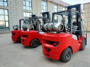 รถยก3ton 2.5ton ใหม่ Guangqing/nissan/kubota เครื่องยนต์ AC มอเตอร์ไฟฟ้าสำหรับโกดังฟาร์มร้านซ่อมเครื่องจักร - Product Image 3