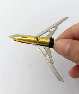 Pontas de Caça Expansíveis de Alta Penetração para Caça de Alces, 2.5 Polegadas, 100Gr, Ouro 7075+ Aço Inoxidável Mecânico - Product Image 3