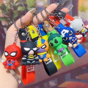 Versione Q <span class=keywords><strong>Marvel</strong></span> <span class=keywords><strong>accessori</strong></span> portachiavi 3D Spider-Man <span class=keywords><strong>accessori</strong></span> portachiavi Cartoon Bag ciondolo con cerniera per bambola - Product Image 2