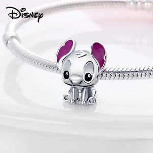 Nuevos Dijes <span class=keywords><strong>de</strong></span> Mickey y Minnie <span class=keywords><strong>de</strong></span> Pixar en Plata, Compatibles con Pulseras y Collares Pandora Originales, Joyería Fina DIY para Mujer, Regalos - Product Image 3