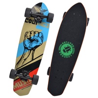 Planche de cruiser en érable de 24 pouces, collection, avec votre propre poissons