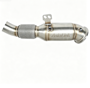 AsiaLink - Tuyau d'échappement en acier inoxydable de 1,5 mm d'épaisseur, droit, pour BMW <span class=keywords><strong>240I</strong></span> 340I 440I F30 F32 3.0T B58 (2016-2018) - Product Image 1