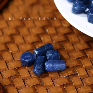 Punte di Cristallo di Zaffiro Blu Naturale (Corindone) - Campioni Grezzi per Creazione di Gioielli, Guarigione dei Chakra ed Educazione Geologica - Product Image 5