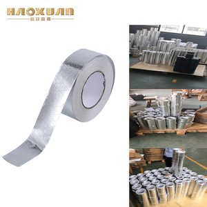 Adhesivo plata reforzado conducto aislamiento adhesivo cinta de papel de aluminio con la liberación del trazador de líneas - Product Image 3