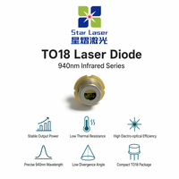 Diodo Láser Infrarrojo QSI QL94R6SX 940nm 200mW TO5.6 5.6mm LD para Sensor, Módulo Óptico Industrial