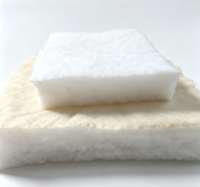 Ouate en fibre de polyester composite, non collante, antistatique et recyclable pour le rembourrage de matelas