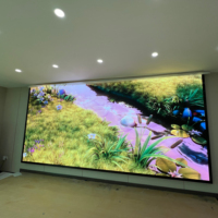 Layar LED Dalam Ruangan Definisi Tinggi 320*160mm P1.86 Ultra-tipis untuk Animasi Grafis dan Tampilan Selamat Datang, Garansi 2 Tahun, Belanja Online