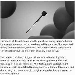 FPV Avatar VTX V2 Antenna for <b>RC</b> <b>Drones</b> Essential Accessory for Optimal Performance - Product Image 2