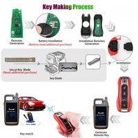 Nouvelle clé intelligente universelle Xhorse XSPS01EN PRO.S Style XM38 à 4 boutons en matériau PP pour VVDI KEY TOOL PLUS/KEY TOOL MAX PRO