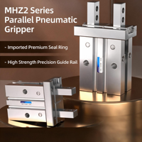 Série MHZ2 - Pince pneumatique parallèle en aluminium - Cylindre de serrage pneumatique pour pièces pneumatiques