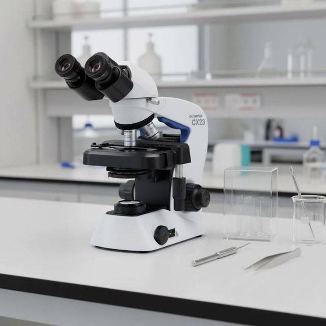 Educational Microscopy Olympus CX23 USB Digital Biological Microscope
