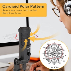 Micro Ba Chân USB MAONO Có Micrô Thu Được Micro Điện Dung Podcast Studio Cho Micrô Chơi Game Trên Máy Tính - Product Image 4