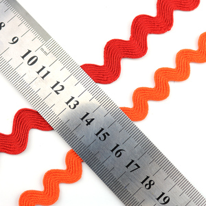 8mm Colorful <strong>Ric</strong> <strong>rac</strong> Ribbon Tape Zig Zag Lace <strong>Trimming</strong> 31 Color Available <strong>Ric</strong> <strong>rac</strong> <strong>Trimming</strong> for Dress, Bag, DIY - Product Image 4