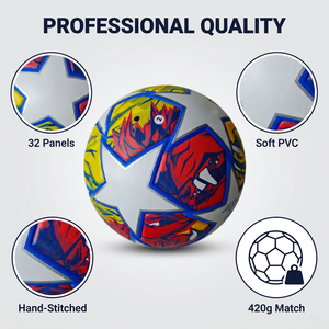 Pallone da Calcio Indoor Professionale con Design a Basso Rimbalzo, Misura 4, Qualità da Torneo, Attrezzatura per Allenamento - Product Image 4