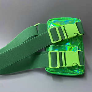 Sangle réglable sac de cuisse carnaval ceinture de téléphone sac banane sac de jambe avec matériau PU pour voyage et sport - Product Image 3