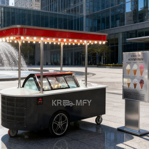 Chariot de présentation de glaces et de produits surgelés avec congélateur intégré - Product Image 1