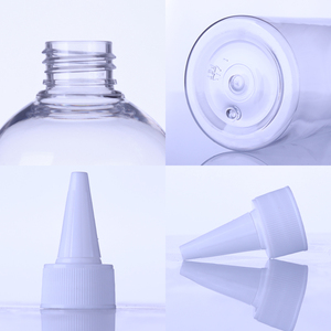 Nouvelle conception de bouteille en plastique PCR recyclable, bouteille en PET ronde vide avec bouchon compte-gouttes <span class=keywords><strong>Yorker</strong></span>, bouchon à vis - Product Image 3