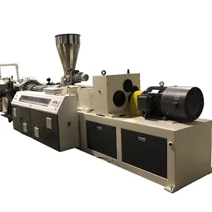 High Efficient Double Screw Extruder PVC Plastic Extruders for PVC UPVC CPVC Pipe Making Machine Production Machine Line