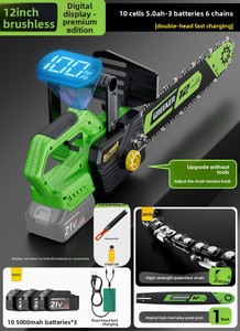 <span class=keywords><strong>Scie</strong></span> électrique miniature <span class=keywords><strong>rechargeable</strong></span>, outil de coupe d'arbres haute puissance à batterie lithium haute capacité pour le bois, utilisation domestique - Product Image 6