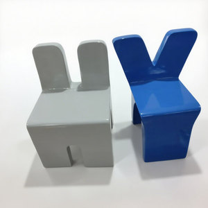 Taburete de adoquines Y408, muebles públicos irregulares resistentes a la intemperie, parques creativos al aire libre, sillas de piedra de guijarros de ocio - Product Image 2