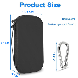 EVA 청진기 보관 케이스 보호 의사 간호사 액세서리 휴대용 비상 도구 하드 쉘 가방 응급 처치 키트 휴대 - Product Image 5