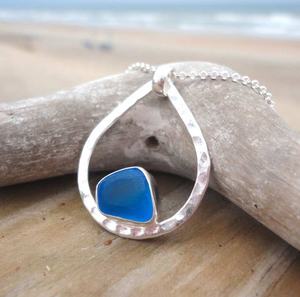 สร้อยคอจี้หินใสสไตล์ฮาวายรูปทะเลเครื่องประดับชายหาดสำหรับนางเงือก - Product Image 6