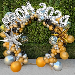 Hstyle 146pcs <strong>Prom</strong> 2024 <strong>Balloon</strong> Garland Arch Kit Graduation Party <strong>Prom</strong> Decorations <strong>Prom</strong> 2024 <strong>Balloons</strong> for Grad Party Decorations - Product Image 1