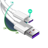 Kabel dan Transfer Data Usb 5A Multifungsi, Kabel Pengisian Daya Cepat dan Transfer Data Usb