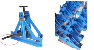 Ensemble de plieuses de tuyaux manuelles TR-40, plieuse de tuyaux carrée avec moteur, plieuse de tuyaux métalliques, plieuse de fils, prix réduit - Product Image 3