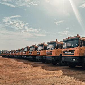 משאית עפר שאקמן F3000 6x4 דיזל הידראולית משומשת למכירה, משאית עפר כבדה לשוק היצוא לכרייה - Product Image 2