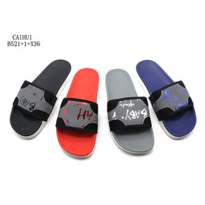 Sandalias de Verano de PVC con Letras para Hombre, Calzado de Descanso, Chanclas, Muestra Gratis, Precio Bajo - Product Image 2