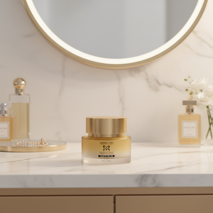 Crema MIRABLOOM GOLD CELLTOX 50g con Oro 24K, Antienvejecimiento, Adenosina, Niacinamida, Iluminadora, Ceramida, Cuidado Antiarrugas, Ecológica - Product Image 1