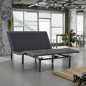 ที่มีคุณภาพสูงการออกแบบตามหลักสรีรศาสตร์วัสดุไม้แบบปรับได้โครงเตียงสมาร์ทสำหรับห้องนอนที่ทันสมัย - Product Image 2