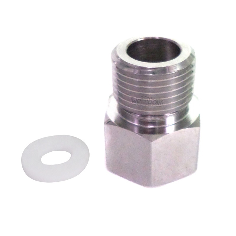 Kit Adaptateur CO2 CHEVVY - Raccord Double W21.8 Pour Bouteille Gaz Carbonique Aquarium & Machine à Soda